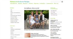 Desktop Screenshot of kath-tg.ch